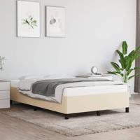 Bedframe zonder matras 120x190 cm stof crmekleurig - thumbnail