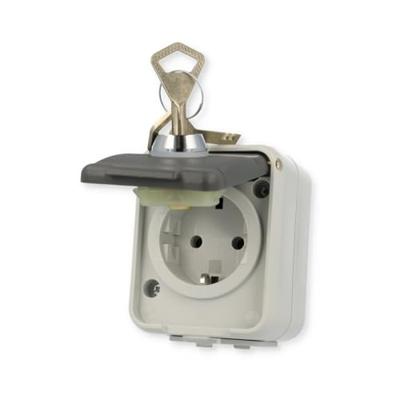 ELSO-stopcontact afsluitbaar 455019 16A AquaTop licht/basisgrijs Meerdere kleuren 1 stuk(s) ELSO-stopcontact afsluitbaar 455019 16A AquaTop licht/basisgrijs Meerdere kleuren 1 stuk(s)