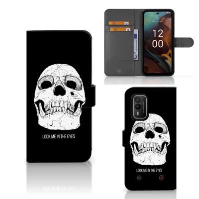 Telefoonhoesje met Naam Nokia XR21 Skull Eyes Telefoonhoesje met Naam Nokia XR21 Skull Eyes