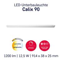 Müller-Licht Calix Switch Tone LED-onderbouwlamp LED LED vast ingebouwd 12 W Warmwit Wit - thumbnail