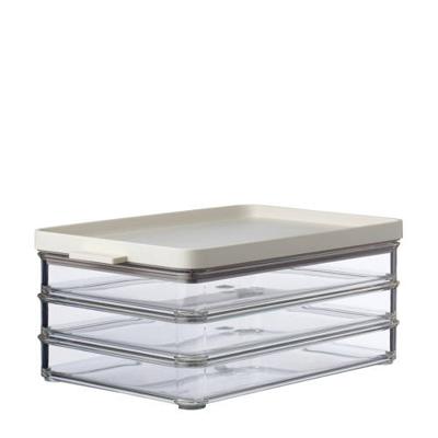 Koelkastdoos omnia vleeswaren 3-laags nordic white Mepal - Mepal Koelkastdoos omnia vleeswaren 3-laags nordic white Mepal - Mepal