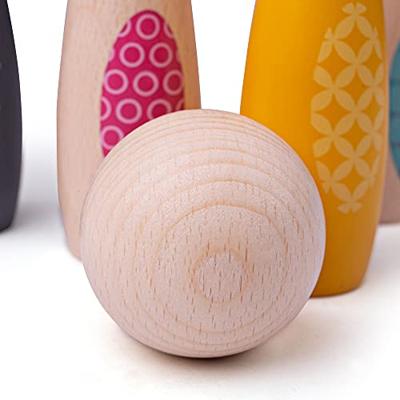 Bigjigs houten kegelspel dierfiguren