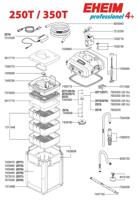Eheim thermofilter professional 4 250 inclusief filtermassa Eheim Gebr. de Boon - Gebr de boon - thumbnail