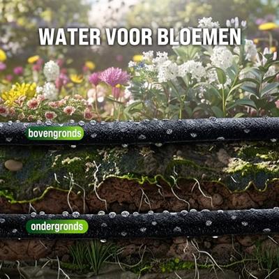 Irrigatie druppelslang 1/2 " lengte 15 mtr