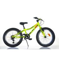 Dino Bikes Aurelia jongensfiets plus 20 inch met knijpremmen lime - thumbnail
