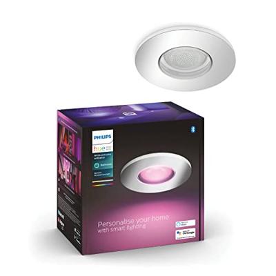 Philips InbouwspotHue Xamento - White and color Zilver - 929003074701