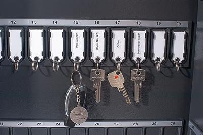 Pavo Magnettag sleutelkast, voor 50 sleutelhangers, donkergrijs