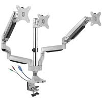 SpeaKa Professional SP-MM-940 Monitorbeugel 33,0 cm (13) - 81,3 cm (32) Gasdruktechniek, Geïntegreerde USB- en audio-aansluitingen - thumbnail