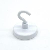 Plafondmagneet met haak wit 40 mm 12 kg - 40 stuks - thumbnail