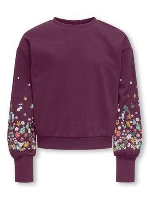 Kids ONLY winter sweater meisjes - paars - KogBrooke - regular fit