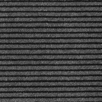 Deurmat 115x500 cm streep zwart en grijs - thumbnail