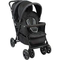 BAMBISOL Dubbele Kinderwagen - Volledig uitgerust - Inclusief regenhoes - Eenvoudig opvouwbaar - thumbnail