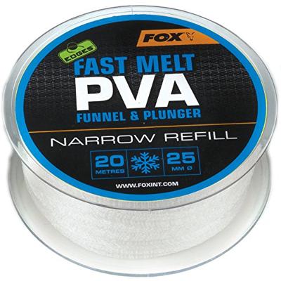 Fox Edges PVA Fast Melt 20m Refill 25 mm Narrow