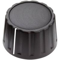 Mentor 4333.6001 4333.6001 Draaiknop Met wijzer Zwart (Ø x h) 28 mm x 17 mm 1 stuk(s) - thumbnail