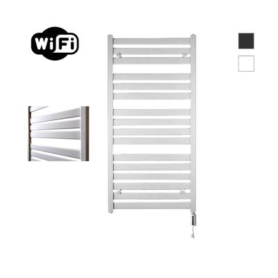 Elektrische Radiator Sanicare HWV - Moda Met Wifi 120x60 cm Mat Wit 876W Met Thermostaat Wit Rechtsonder Elektrische Radiator Sanicare HWV - Moda Met Wifi 120x60 cm Mat Wit 876W Met Thermostaat Wit Rechtsonder