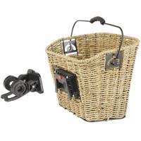 M-Wave Stuurmand gevlochten 35 x 25 x 26 / ø22 cm inclusief stuurhouder - thumbnail