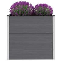 Plantenbak verhoogd 100x50x91 cm HKC grijs - thumbnail