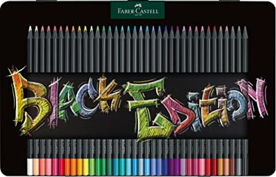 Faber Castell FC-116437 Black Edition Kleurpotloden 36 Stuks Faber Castell FC-116437 Black Edition Kleurpotloden 36 Stuks