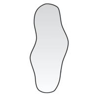 VidaXL Wandspiegel 100x45 cm zwart - thumbnail