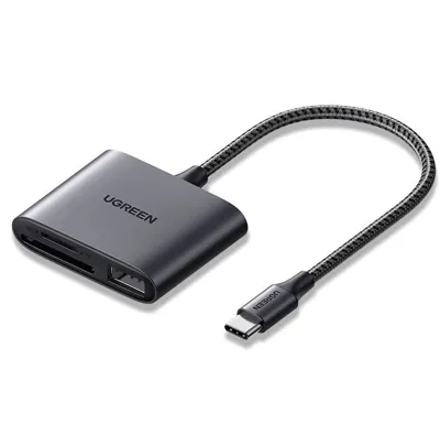 UGREEN 80798 USB-kabel USB 3.2 Gen1 (USB 3.0 / USB 3.1 Gen1) USB-C stekker, USB-A bus Grijs