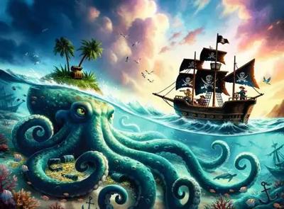 Ravensburger puzzel piratenschat 100pcs