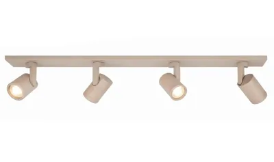 Highlight Spot HALO 4 lichts balk L 91 cm beige