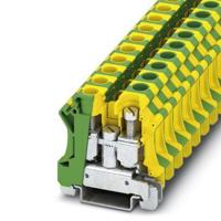 Phoenix Contact 3073830 Installatieklem voor aardleider 12.2 mm Schroeven, Steekklem Groen, Geel 50 stuk(s) - thumbnail