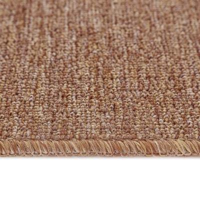 VidaXL Antislip trapmatten latex achterkant 15 pcs geel 75 x 20 cm pp