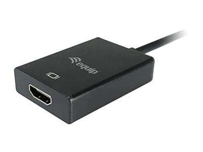Equip 119038 video kabel adapter 0,2 m VGA (D-Sub) + 3.5mm DVI-D + USB Zwart Equip 119038 video kabel adapter 0,2 m VGA (D-Sub) + 3.5mm DVI-D + USB Zwart