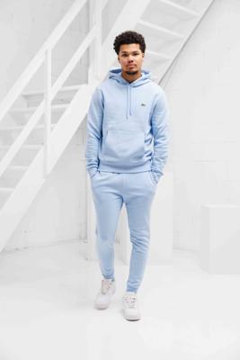 Lacoste Hooded Trainingspak Heren Lichtblauw - Maat L - Kleur: Lichtblauw | Soccerfanshop