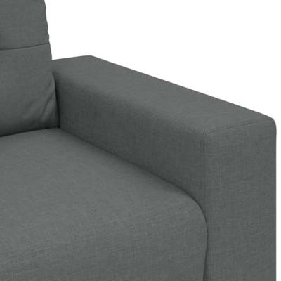 Loveseat bank 120 cm stof donkergrijs Loveseat bank 120 cm stof donkergrijs
