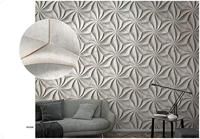 Noordwand Smart Art Easy Fotobehang grafisch patroon in cement 47229 - thumbnail