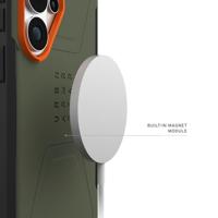 Urban Armor Gear Civilian LT Case Samsung Galaxy S26 Olijf MagSafe compatible, Met magneetmodule - thumbnail