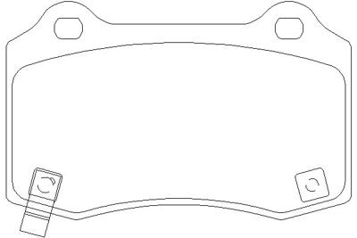 Remblokken set 2407601