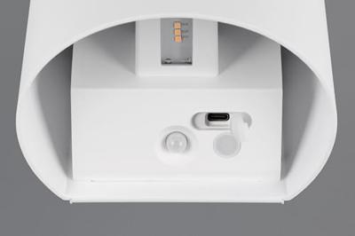 Trio Oplaadbare wandlampGenie wit met sensor - R24161631