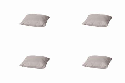 Kussen 45 x 45 linnen piping Panama linnen (4 stuks) Madison - Madison