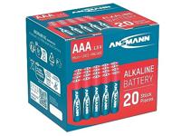 Ansmann alkaline batterij micro aaa / lr03 20 pcs. box - thumbnail