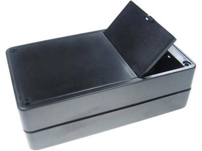 Kemo G02B Universele behuizing 123 x 72 x 39 Kunststof Zwart 1 stuk(s)