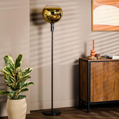 BASE Vloerlamp 'Mirel' 160 cm, kleur Goud
