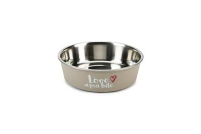 Beeztees K&Bz Bz Ss Dog Bowl First Bite Grey 21 420 g