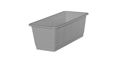 Balkonbak Standaard 40 cm - steengrijs Balkonbak Standaard 40 cm - steengrijs