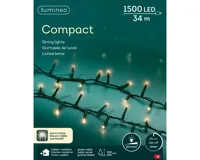 LED compact ricelights buiten 34m-3400L groen warm wit Lumineo - Lumineo - thumbnail