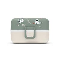 Kinderlunchbox - MONBENTO - 3 vakken - BPA-vrij - MB Tresor Raccoon - thumbnail
