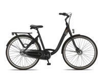 Altec Walesa Damesfiets 28inch 55cm Mat Zwart 3v - thumbnail