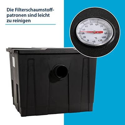 Aquaforte MBF-550 Meerkamerfilter voor Heldere Vijvers met UV-C Compatibiliteit - Eenvoudig Onderhoud - thumbnail