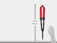 Ortega OUSHK-RD ukelele draagband nylon rood - thumbnail