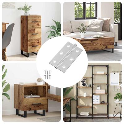 Scharnier Effen 899 pcs Zilver 58 x 35 x 1 mm Staal