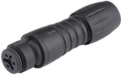 binder 99-9210-00-04 Ronde connector Koppeling, recht Totaal aantal polen: 4 Serie (ronde connectoren): 620 1 stuk(s)