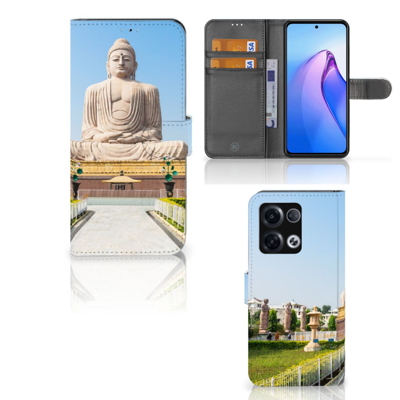 OPPO Reno8 Pro | Flip Cover | Boeddha OPPO Reno8 Pro | Flip Cover | Boeddha