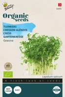 Zaden Organic Tuinkers Gewone (BIO) Buzzy - Buzzy - thumbnail
